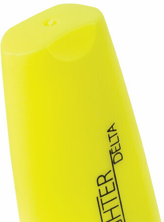 Набор текстовыделителей BRAUBERG 2 шт., ЖЕЛТЫЙ/РОЗОВЫЙ, "DELTA", линия 1-5 мм, 151726
