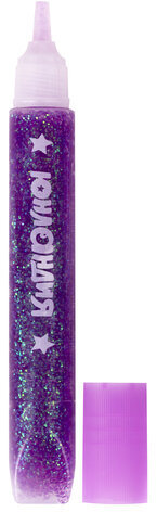 Гель с блестками ЮНЛАНДИЯ "НЕОНЧИКИ", для декора, поделок, DIY, творчества, оформления, 6 цветов по 10,5 мл, блистер, 662250