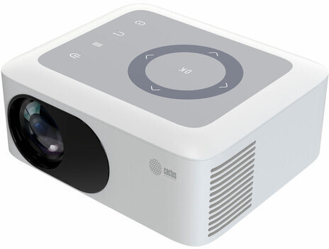 Проектор CACTUS CS-PRE.08WT.WXGA, LCD, 1280x720, 16:9, 1500 лм, 1000:1, 0,5 кг, белый