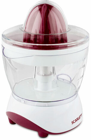 Соковыжималка для цитрусовых SCARLETT SC-JE50C06, 25 Вт, стакан 0,7 л, пластик, белый