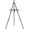 Мольберт-тренога металлический переносной, телескопический, 122х195х100 см, чехол, BRAUBERG ART, 192267