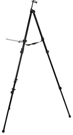 Мольберт-тренога металлический переносной, телескопический, 122х195х100 см, чехол, BRAUBERG ART, 192267