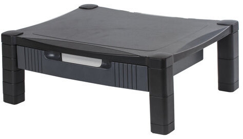 Подставка для принтера или монитора BRAUBERG, с 1 полкой и 1 ящиком, 430х340х164 мм, 510189