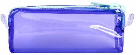 Пенал BRAUBERG с объемной "тракторной" молнией, 1 отделение, ПВХ, 22х8х6,5 см, "Contrast mint", 271565