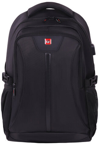 Рюкзак GERMANIUM UPGRADE универсальный, 2 отделения, отделение для ноутбука, USB-порт, "UP-1", черный, 47х31х18 см, 271665