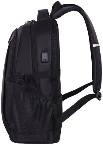 Рюкзак GERMANIUM UPGRADE универсальный, 2 отделения, отделение для ноутбука, USB-порт, "UP-1", черный, 47х31х18 см, 271665