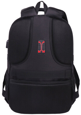 Рюкзак GERMANIUM UPGRADE универсальный, 2 отделения, отделение для ноутбука, USB-порт, "UP-1", черный, 47х31х18 см, 271665