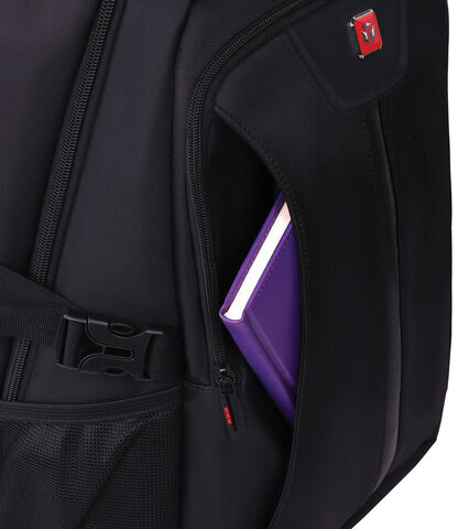 Рюкзак GERMANIUM UPGRADE универсальный, 2 отделения, отделение для ноутбука, USB-порт, "UP-1", черный, 47х31х18 см, 271665