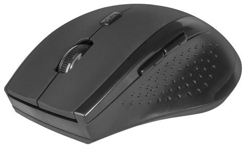 Мышь беспроводная DEFENDER Accura MM-365, 5 кнопок + 1 колесо-кнопка, оптическая, черная, 52365