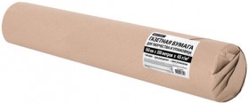 Бумага для творчества и упаковки, газетная, рулон 840 мм х 300 м, 45 г/м2, BRAUBERG, 665567
