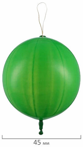 Шары воздушные 16" (41 см), комплект 25 шт., панч-болл (шар-игрушка с резинкой), 12 пастельных цветов, пакет, 1104-0000