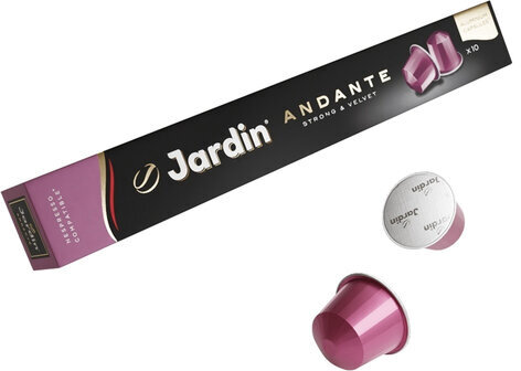 Кофе в капсулах JARDIN "Andante" для кофемашин Nespresso, 10 порций, 1353-10