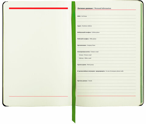 Ежедневник недатированный А5 (138х213 мм), BRAUBERG VISTA, под кожу, гибкий, 136 л., "Revival", 112030
