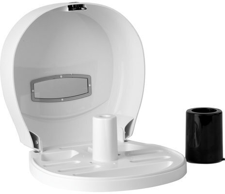 Диспенсер для туалетной бумаги LAIMA PROFESSIONAL CLASSIC (Система T2), малый, белый, ABS-пластик, 601427