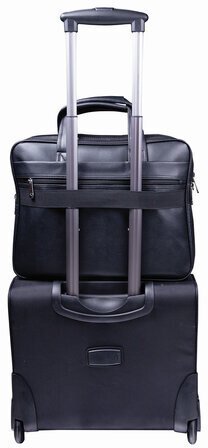 Сумка-портфель BRAUBERG с отделением для ноутбука 15-16", "Favorite", 2 отделения, экокожа, 41х32х12 см, 240399