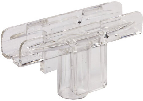 Держатель рамки POS, Т-образный, для сборки напольной стойки, для трубок диаметром 9 мм, 290265