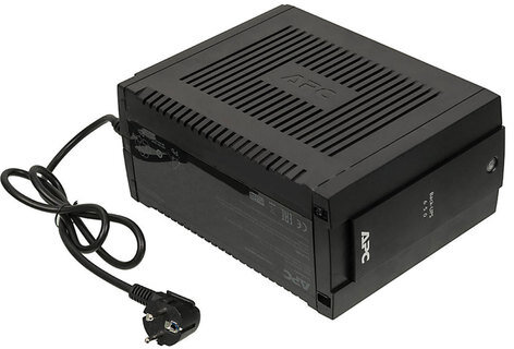 Источник бесперебойного питания APC BC650-RSX761, 650 VA (360 W), 4 розетки (3 UPS + 1 фильтр)