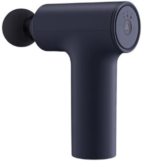 Массажный пистолет XIAOMI Massage Gun Mini, перкуссионный, 3 режима, 3 насадки, до 2500 об/мин, синий, BHR6083GL