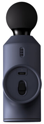 Массажный пистолет XIAOMI Massage Gun Mini, перкуссионный, 3 режима, 3 насадки, до 2500 об/мин, синий, BHR6083GL