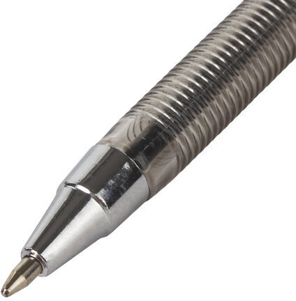 Ручка шариковая STAFF AA-927, ЧЕРНАЯ, корпус тонированный, хромированные детали, 0,7 мм, линия 0,35 мм, 142810