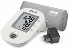 Тонометр B.WELL PRO-33ad, манжета 22-42 см, автоматический, на плечо, адаптер питания, PRO-33 ad