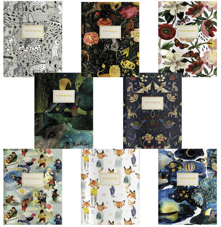 Тетрадь ЕВРО А5 40 л. BRUNO VISCONTI сшивка, линия, "Soft Touch", фольга, бежевая бумага 70 г/м, 7-40-002/02