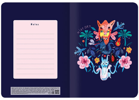 Тетради 60 л. в точку обложка SoftTouch, НАБОР 2 шт., бежевая бумага 70 г/м2, сшивка, B5 (179х250 мм), NIGHT/DAY, BRAUBERG, 403830