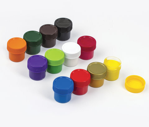 Гуашь ПИФАГОР "ЭНИКИ-БЕНИКИ" 12 цветов, по 20 мл, 190290