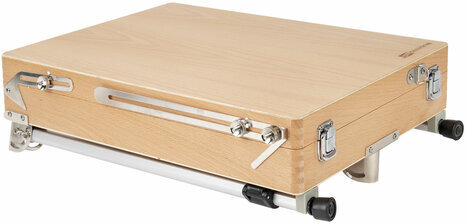 Этюдник из бука, 47х33х8,5 см, высота холста до 60 см, ножки алюминий 78 см, BRAUBERG ART, 192268