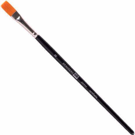 Кисти художественные BRAUBERG ART CLASSIC, набор 3 штуки, синтетика (круглая № 2, плоские № 8, 12), 200944