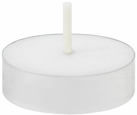 Свечи чайные Long Life, до 5 часов горения, вес 12 г, КОМПЛЕКТ 50 шт., в гильзе, LAIMA, 609200