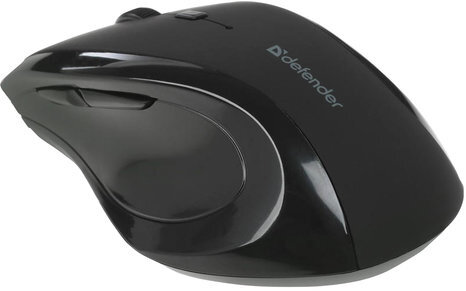 Мышь беспроводная DEFENDER Accura MM-295, 5 кнопок + 1 колесо-кнопка, оптическая, черная, 52295
