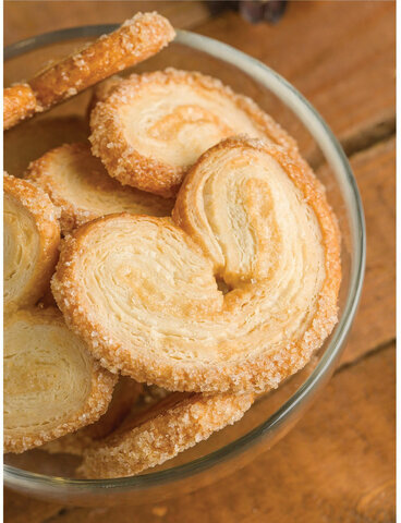 Печенье слоеное СЕВЕРНАЯ СТОЛИЦА "Валентинки" 2,5 кг, картонная коробка