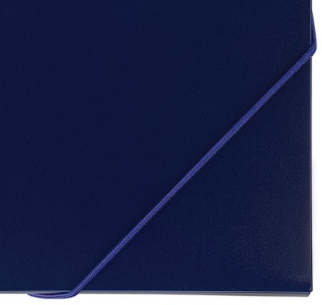 Папка-короб на резинках BRAUBERG, 50 мм, синяя, 0,7 мм, 224162