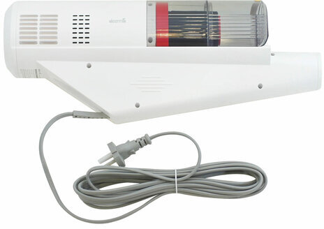 Пылесос вертикальный DEERMA DX888, 3 в 1, потребляемая мощность 600 Вт, контейнер 0,45 л, белый