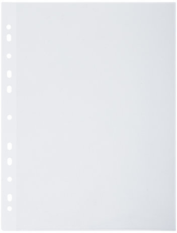 Папки-уголки с перфорацией прозрачные, до 40 листов, ПЛОТНЫЕ 0,18 мм, комплект 10 шт., BRAUBERG, 226827