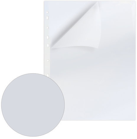 Папки-уголки с перфорацией прозрачные, до 40 листов, ПЛОТНЫЕ 0,18 мм, комплект 10 шт., BRAUBERG, 226827