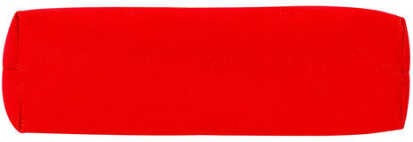 Пенал-тубус ПИФАГОР на молнии, текстиль, красный, 20х5 см, 104387