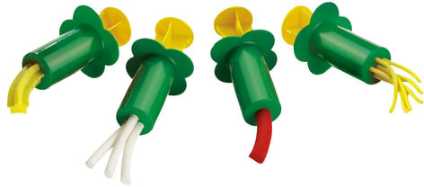 Шприцы для моделирования JOVI (Испания), набор 4 шт., для растительного пластилина (теста), 424