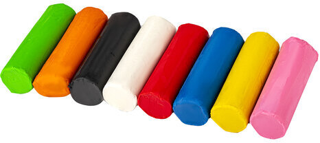 Пластилин в ведерке ЮНЛАНДИЯ, 8 цветов, 700 г, ВЫСШЕЕ КАЧЕСТВО, 105862