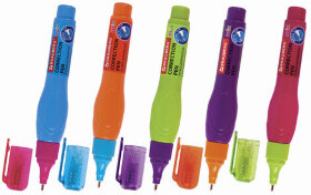 Ручка-корректор BRAUBERG MIX, 9 мл, металлический наконечник, ассорти, 229075