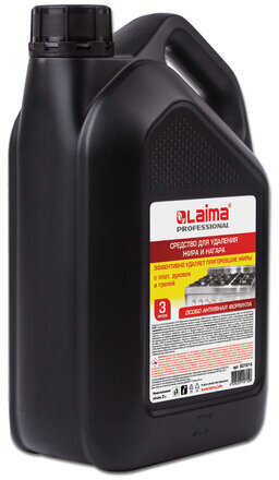 Средство для чистки плит, духовок, грилей от жира/нагара 3 л, АНТИЖИР LAIMA (аналог "Шуманит"), 601614
