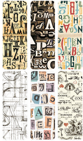 Закладки для книг МАГНИТНЫЕ, "LETTERS", набор 6 шт., 35x25 мм, BRAUBERG, 113166