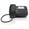 Телефон Gigaset DA410, память 10 номеров, спикерфон, тональный/импульсный режим, черный, S30054S6529S301