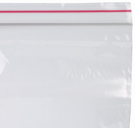 Пакеты с замком ZIP LOCK "зиплок", комплект 100 шт., 150х200 мм, ПВД, толщина 40 микрон, BRAUBERG, 606213