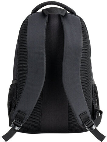 Рюкзак BRAUBERG URBAN универсальный, 3 отделения, светоотражающий принт, "Darkness", черный, 45х30х14 см, 270754