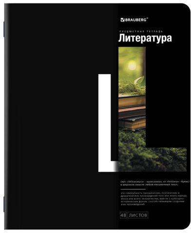Тетради предметные, КОМПЛЕКТ 12 ПРЕДМЕТОВ, INTELLIGENCE, 48 л., матовая ламинация, BRAUBERG, 404845