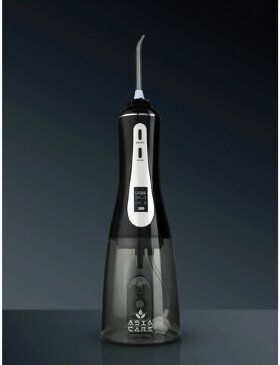 Ирригатор для полости рта ASIACARE PRO+, портативный, емкость резервуара 0,35 л, 14 насадок, черный, Asia_42