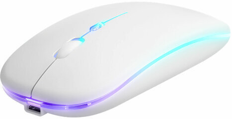 Мышь беспроводная DEFENDER TOUCH MM-997, USB, 3 кнопки+1 колесо-кнопка, оптическая, белая, 52998