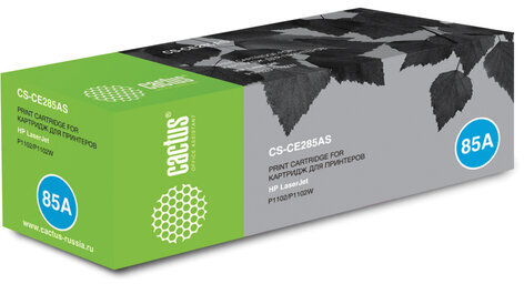 Картридж лазерный CACTUS (CS-CE285AS) для HP LaserJet P1102/P1102W/M1212NF, ресурс 1600 страниц